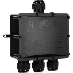 Bo�te de d�rivation etanche ip68 ext�rieur - 4 voies connecteur bo�te de jonction electrique pour c�ble ...