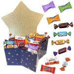 Boite toile et son assortiment de 100 chocolats kinder clbrations milka & daim - ide cadeau originale ...