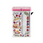 Bote  fentre - derrire la porte - modle devine - 19x13x8. 5cm - mtal - bec verseur