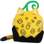 Bote de fruits du diable poupe en peluche chat jaune jouets en peluche cadeaux de vacances pour les ...