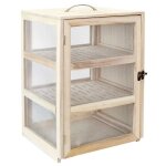 Bo�te garde - manger en bois et grillage fin - gardian