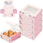 Botes  gteaux avec 15 pices coffrets cadeaux pour gteaux emballage de gteaux bote  cupcakes en ...