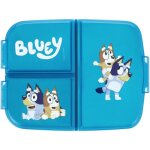 Boite � gouter - bluey - 3 compartiments - m�lamine - 18x13x5 cm - compatible lave - vaisselle