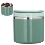 Boîte à goûter isotherme en acier inoxydable 1l récipient repas portable pour aliments chauds Boîte à goûter isotherme en acier inoxydable 1l récipient repas portable pour aliments chauds