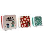 Botes  goter - disney - lilo & stitch - lot de 3 - plastique sans bpa - lavage  la main uniquement ...
