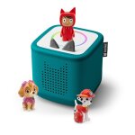 Boite � histoire - tonies� - toniebox 2 - vert oc�an - facile � utiliser - compatible tonieplay