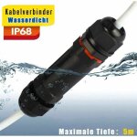 Bote de jonction tanche 5 connecteurs lectriques extrieurs ip68 bote de jonction domino tanche ...