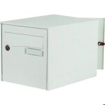 Bo�te aux lettres - decayeux - individuelle - double face - blanc - 291x301x401 cm