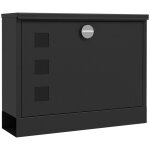 Boite aux lettres murale - homcom - moderne métal - verrouillable 2 clés fournis - 365 x 115 x 29 cm ... Boite aux lettres murale - homcom - moderne métal - verrouillable 2 clés fournis - 365 x 115 x 29 cm ...