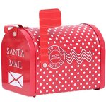 Bote aux lettres de nol thme nol pour bonbons jouet dcoration (environ 13x8x95cm)