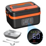 Bo�te � lunch chauffante - lunch box chauffante �lectrique16 000 mah - 1l - minuterie intelligente - ...
