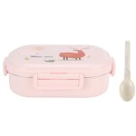 Boîte à lunch isotherme - gigicial - bento box - acier inoxydable 304 - 650 ml - rose Boîte à lunch isotherme - gigicial - bento box - acier inoxydable 304 - 650 ml - rose