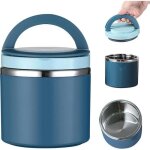 Bo�te � lunch isotherme - ulisem - 1 litre - acier inoxydable - double paroi isolante - sans bpa - �tanche ...