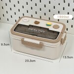 Boîte à lunch portable avec compartiment pour filles boîte à bento de pique - nique en plastique pour ... Boîte à lunch portable avec compartiment pour filles boîte à bento de pique - nique en plastique pour ...