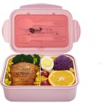 Bo�te � lunch - yyv - chanay9 - 3 compartiments - lavable au lave - vaisselle - 1400 ml