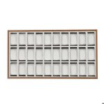 Bote  montres  30 compartiments - prsentoir rectangulaire - rangement pour bijoux - cadeau pour maman ...