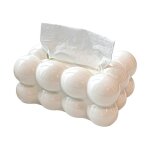 Bo�te � mouchoirs - luxe - grande capacit� - design � ressort - polypropyl�ne - d�coration de bureau