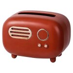 Bote  mouchoirs vintage crative avec motif radio ajout dcoratif pour votre intrieur