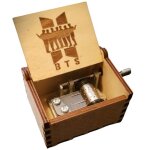 Bote  musique - bts - spring day - 6x5 cm - fabrication franaise - neuve