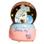 Bo�te � musique boule de cristal - ulisem - design onirique - musique �l�gante - mat�riau �poxy