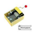 Bote  musique / mcanisme musical  manivelle - lutece creations - mistral gagnant - adulte - 5 x 4 ...