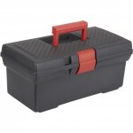 Bote  outils - marque - modle - noir - plastique - 1 compartiment