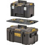 Caisse  outils - dewalt - dwst08017 - 9 - tanche - plastique - jaune