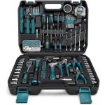 Boite a outils complete 281 pices - caisse a outil pour hommes et femmes malette outils complet avec ...