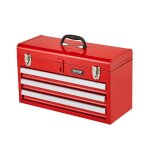 Boîte à outils métal - vevor - 520 mm - caisse à outils acier portable avec 3 tiroirs petit coffre outillage ... Boîte à outils métal - vevor - 520 mm - caisse à outils acier portable avec 3 tiroirs petit coffre outillage ...