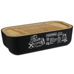 Bote  pain en bambou noir ou blanc alatoire