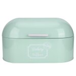 Bo�te pain fer vert avec couvercle organisateur alimentaire non toxique rangement cuisine �cologique