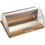 Bo�te � pain - klausberg kb - 7096 - bois et acrylique - ergonomique - dimensions 39x31x163 cm