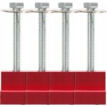 Boite � pain - wesco - 235201 - 74 - t�le dacier - 22x42x17 cm - rouge