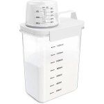 Bo�te de rangement pour lessive - capacit� 1800 ml - bo�te de rangement pour lessive distributeur de ...