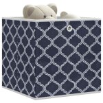 Boîtes de rangement pliables 10 pcs 32x32x32 cm tissu intissé Boîtes de rangement pliables 10 pcs 32x32x32 cm tissu intissé
