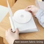 Bo�te de rangement - pochette de rangement pour cd / dvd - pochette de rangement pour 24 disques - dossier ...