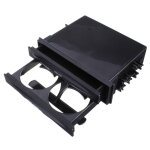 Bote de rangement universelle pour voiture double din porte - gobelet pour radio cd