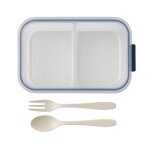 Boîte repas plastique - sans bpa - 1l - 2 compartiments - couverts inclus - micro - ondes & lave - vaisselle ... Boîte repas plastique - sans bpa - 1l - 2 compartiments - couverts inclus - micro - ondes & lave - vaisselle ...