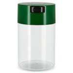 Bote tightvac transparente conservation  vide 2. 35l verte fonce