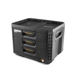 Boite xl 3 tiroirs stacktech toughbuilt tb - b1 - d - 70 - 3 - bea