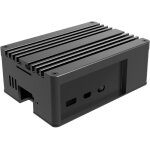 Botier aluminium - raspberry pi 5 - protection robuste - design lgant - accs facile aux ports