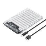 Bo�tier de disque ssd / hdd 2. 5 - orico - 2139u3 - v1 - transparent - usb 3. 0 - 5 gb / s