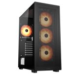 Boitier gaming - cougar - mx220rgbblack - atx interm�diaire - 4 ventilateurs argb 120mm - usb 3. 2 gen ...