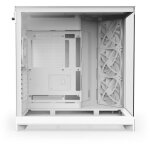 Boitier moyen - tour - nzxt - h9 flow - double chambre - panneaux mesh - verre tremp
