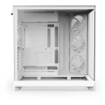 Boitier moyen - tour nzxt h9 flow rgb - ventilateurs rgb inclus - blanc - cm - h92fw - r1