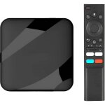 Bo�tier multim�dia en streaming d�codeur tv 4 go + 32 go android 14. 0 d�codage vid�o 8k 3d qualit� dimage ...