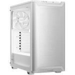 Bo�tier pc - be quiet! pure base 501 airflow window white - haut airflow - verre tremp� - 2x 140 mm pwm ...
