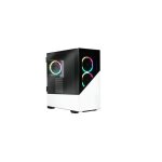 Bo�tier pc gaming atx - enermax - eca - ek8 - ww - argb - verre tremp� - 3 ventilateurs argb - usb3. ...