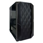 Botier pc - lc - power - lc - 712mb - on - micro atx - noir - panneau en verre tremp