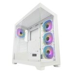 Botier pc - lc - power - gaming 715w - blanc - 4 ventilateurs argb - compatibilit watercooling